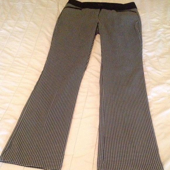 New York & Company Pants - New York.& Company Black and White Pants, 10 Long